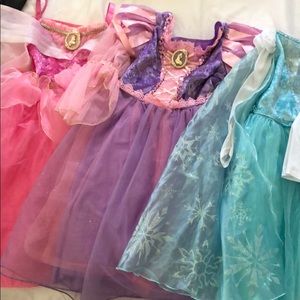 Disney princess dress costume lot size 3 and 4